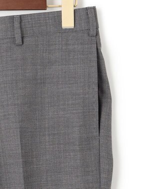 J.PRESS MEN 【WEB・一部店舗限定】ウォッシャブル バーズアイ スラックス ライトグレー系