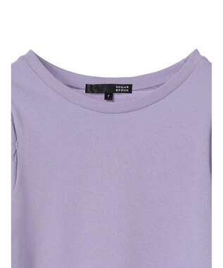 Green Parks ・ＳＵＧＡＲ　ＳＰＯＯＮ　フハクドットスリーブＴＥＥ Lavender