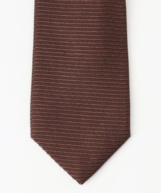 J.PRESS MEN 【J.PRESS 10PLY LUXURY SILK COLLECTION】ツイルソリッド ネクタイ ダークブラウン系