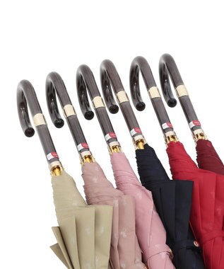 MOONBAT POLO RALPH LAUREN(ポロ ラルフローレン) 長傘 PPジャカード レッド