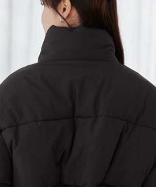 WEGO パディングショートブルゾン ブラック