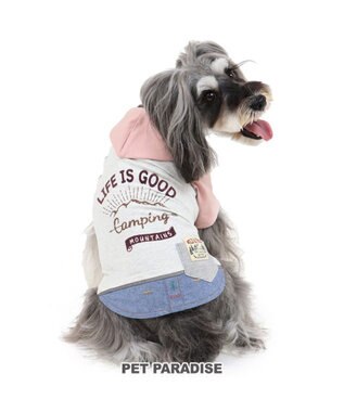 犬 服 春夏 パーカー 小型犬 リフレクト ピンク ドッグウエア ドッグウェア イヌ おしゃれ かわいい Pet Paradise ファッション通販 公式通販 オンワード クローゼット