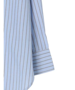 Green Parks 胸元ポケットイージーケアストライプシャツ Multi