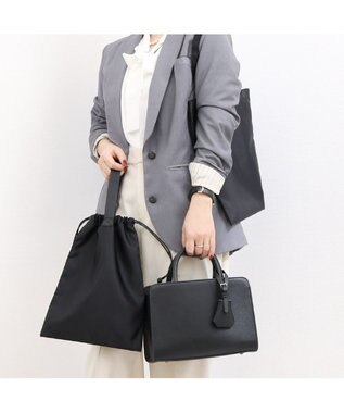 UNBILLION カシュカシュ cachecache / フォーマル3点セットバッグ ブラック