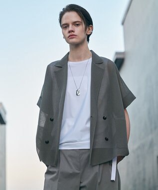 ICB L 【30th ANNIVERSARY】シアーライトリュクス ニットジャケット