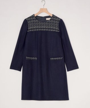 ONWARD Reuse Park 【自由区】ワンピース秋冬 ネイビー