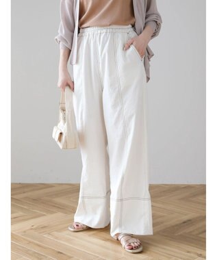 Green Parks ・ＳＵＧＡＲ　ＳＰＯＯＮ　配色ｓｔイージーパンツ