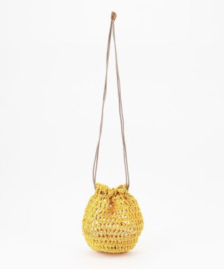 ONWARD CROSSET SELECT 【BAGMATI】アバカ巾着ショルダーバッグ