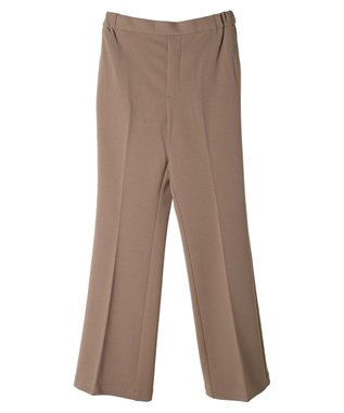 AMERICAN HOLIC 美・美・美ポンチジョーゼットフレアパンツ Gray Beige