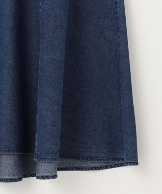 組曲 S 【WEB限定】 アメスリ デニムワンピース ユーズドブルー系