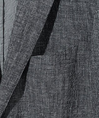 JOSEPH ABBOUD 【洗える/UV/エコ撥水・クールビズ/】ライトウェーブライト ジャケット グレー系2