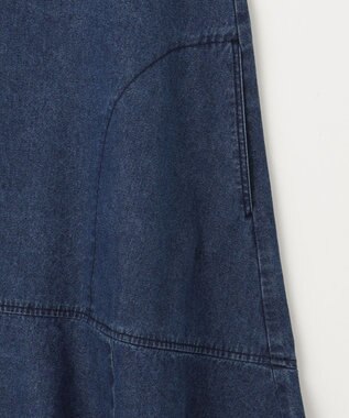 組曲 S 【WEB限定】 アメスリ デニムワンピース ユーズドブルー系
