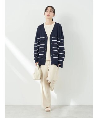 earth music&ecology ｓｔａｒ　ｃｌｕｓｔｅｒ　ロゴロンＴＥＥ Light Beige