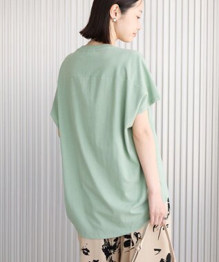 AMERICAN HOLIC フレンチスリーブ後切替プルオーバー Mint