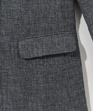 JOSEPH ABBOUD 【洗える/UV/エコ撥水・クールビズ/】ライトウェーブライト ジャケット グレー系2