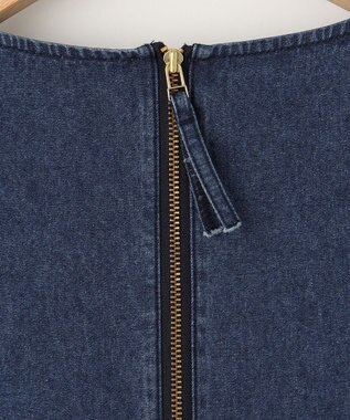 組曲 S 【WEB限定】 アメスリ デニムワンピース ユーズドブルー系