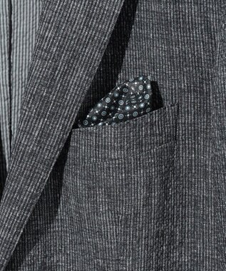 JOSEPH ABBOUD 【洗える/UV/エコ撥水・クールビズ/】ライトウェーブライト ジャケット グレー系2