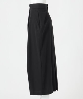 23区 L 【エステータ】コットンダブルクロス スカート ブラック系