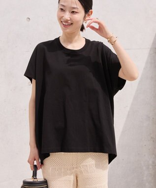 AMERICAN HOLIC フレンチスリーブ後切替プルオーバー Black