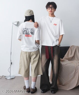 WEGO 【ディスニー/マーベル/スター・ウォーズ/ユニセックス着用ITEM/SMLサイズ展開】キャラクターズグラフィックT2（SS） 柄8