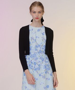 TOCCA 【洗える！】CASHEMERE ボレロ ブラック系