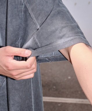 WEGO 【ユニセックス着用ITEM/MLサイズ展開】コールドダイスウィッチングロゴT（SS） スミクロ