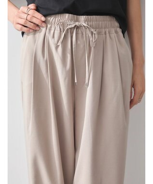 earth music&ecology ゆるてろワイドパンツ Beige