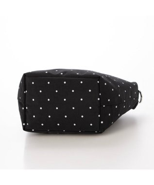 UNBILLION VERYコラボ カシュカシュ cachecache / ナイロンドローコード2wayショルダー ブラックドット