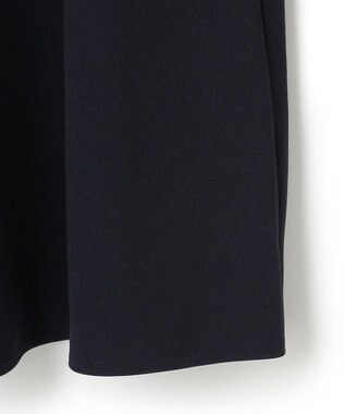 UNFILO L 【2WAY】BEAUTY MOVE レース襟ブラウス ネイビー