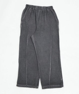 WEGO 【ユニセックス着用ITEM/ウエストゴム】スウィッチングスウェットパンツ ブラックその他