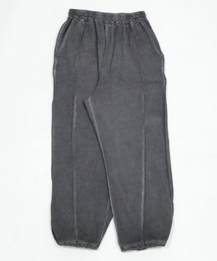 WEGO 【ユニセックス着用ITEM/ウエストゴム】スウィッチングスウェットパンツ ブラックその他