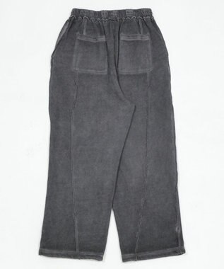 WEGO 【ユニセックス着用ITEM/ウエストゴム】スウィッチングスウェットパンツ ブラックその他