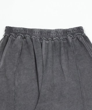 WEGO 【ユニセックス着用ITEM/ウエストゴム】スウィッチングスウェットパンツ ブラックその他