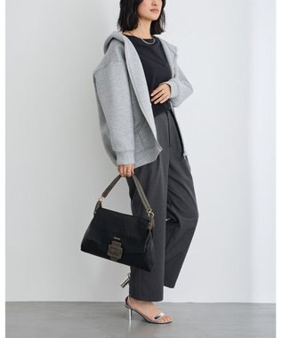 MioFIRANO バックル付きフラップトートバッグ 2WAY　FIRANO フィラノ BLACK