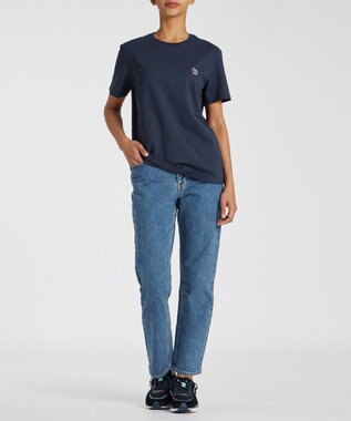 Paul Smith ゼブラ ワンポイント 半袖Tシャツ ネイビー