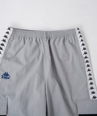 OP／FILA 【Kappa】バンダ ナイロントラックパンツ グレー