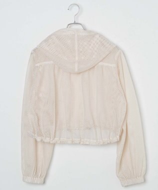 WEGO メッシュパーカー オフホワイト