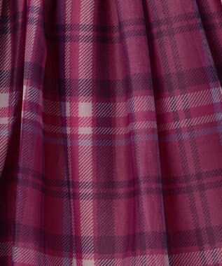 ANY KIDS チュール スカッツ ピンク×チェック