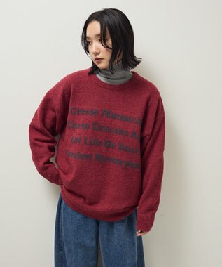 Green Parks チクチクしないリブタートルニットプルオーバー Gray Mixture