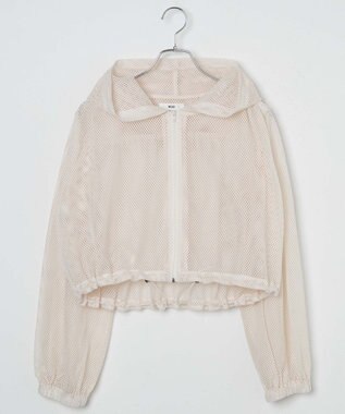 WEGO メッシュパーカー オフホワイト