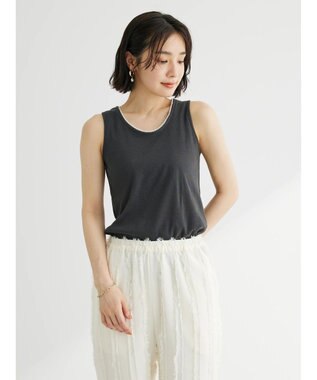 Green Parks ・ＳＵＧＡＲ　ＳＰＯＯＮ　パールテレコタンク Charcoal Gray