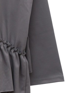 earth music&ecology フリルヘムプルオーバー Mocha