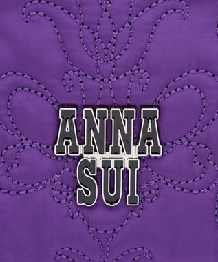 ANNA SUI アニー 2wayボストンバッグ パープル