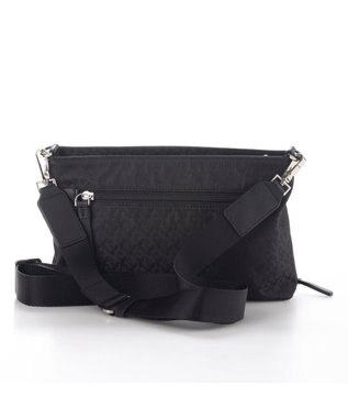 Y'SACCS モノグラムお財布ポシェット ブラック