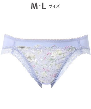 WACOAL ショーツ 【重力ケアブラ】 BXB194とペア はきこみ丈あさめ ナイロンベア天竺素材(バック) レディース PXB194 /ワコール ブルー