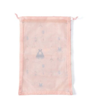 Chacott ジュエルチュチュ半メッシュ巾着M ロイヤルピンク