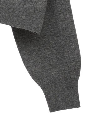 Green Parks ２ＷＡＹ　ショート丈ニットプルオーバー Gray Mixture