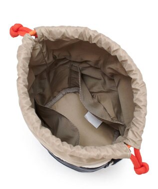 LeSportsac SM DRAWSTRING BUCKET/ディープシーベージュ/マンダリンコード ディープシーベージュ/マンダリンコード