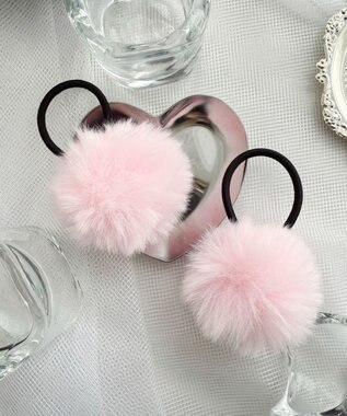 WEGO L2Pポンポンヘアゴム