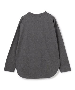 uncrave プレーンジャージー ロンT チャコール